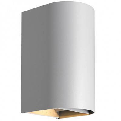 Φωτιστικό Επίτοιχο Απλίκα LED 20W 230V 2000lm CCT Αλουμινίου Γκρι IP65 17-05201-10